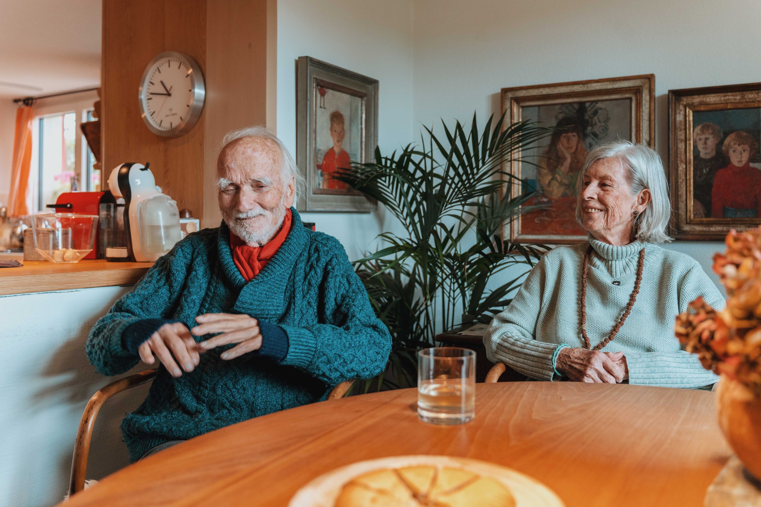 Diskrete Pflegekoordination im Hintergrund